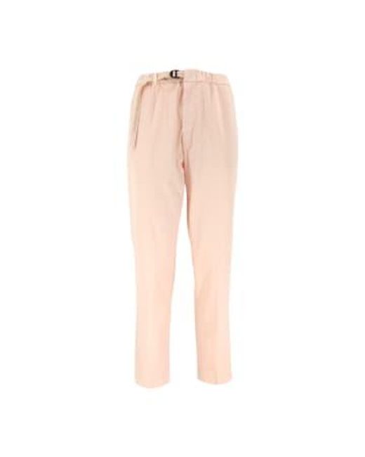 Sand Pantaloni Marilyn Donna Pink di White Sand in Natural