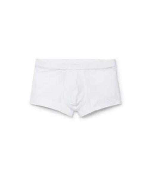 Zegna White Boxer Shorts for men
