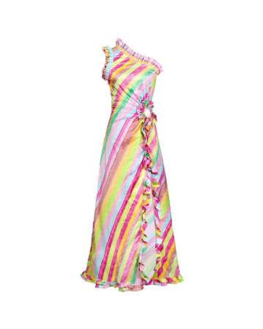 Celiab Multicolor Varuna Dress Stripes