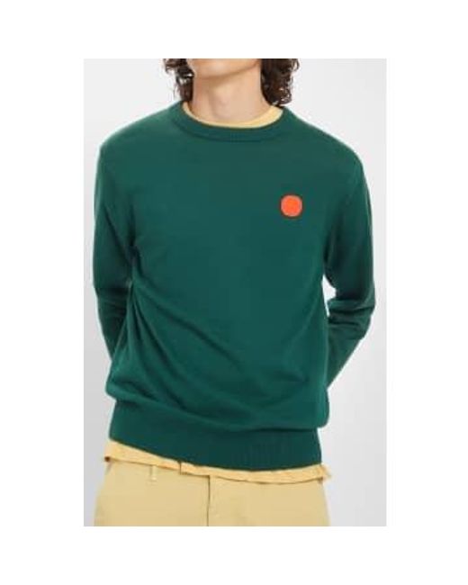 Loreak Green Dark Onia Dot M Sweater S for men