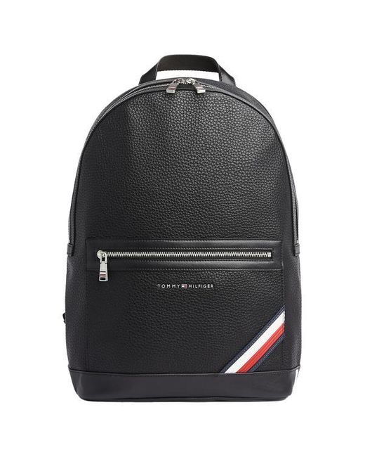 modern black backpack