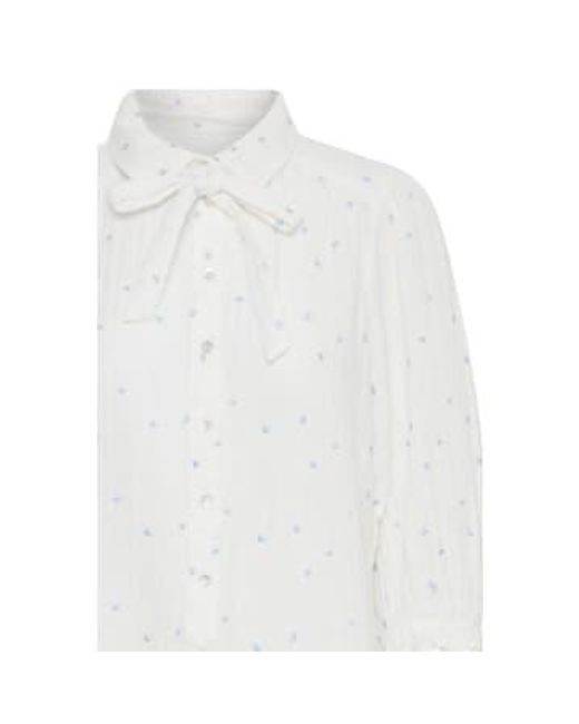 Camilo shirt-snow -20120802 Atelier Rêve en coloris White