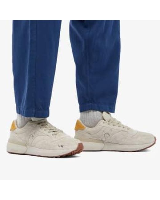 Saucony White X Universal Works Collaboration Jazz Nxt Trainers for men