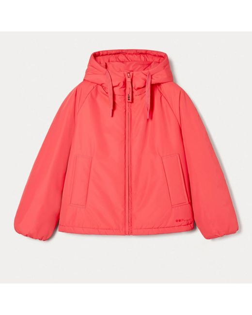 9750 Coral Hooded Jacket di OOF WEAR in Red