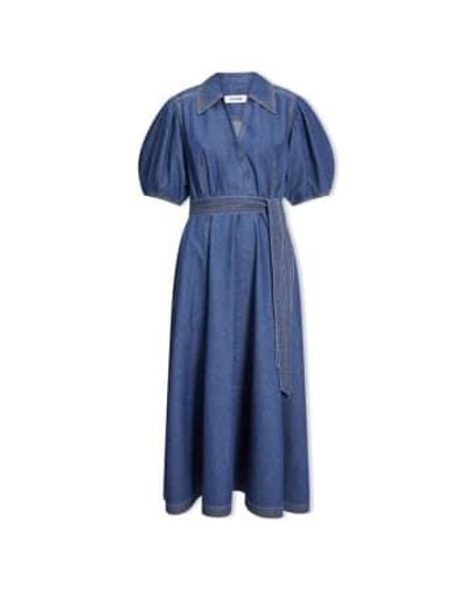 Cefinn Blue Wren Dress Xs