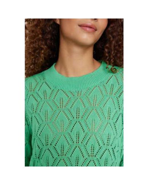 Numph Green Nicka Pullover Spruce Xs