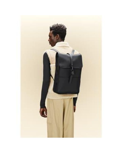 Rains Blue Mini Backpack Polyurethane/polyester for men