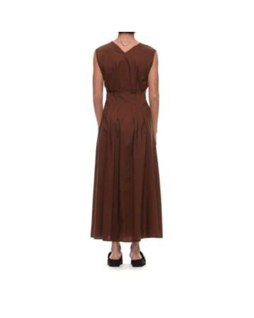 Hanami Dor Dress For Woman Pesco 307 di HANAMI D'OR in Brown