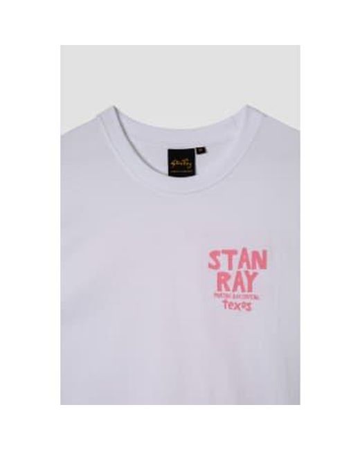 Camiseta little man Stan Ray de hombre de color White