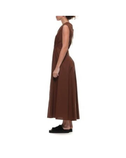 Hanami Dor Dress For Woman Pesco 307 di HANAMI D'OR in Brown