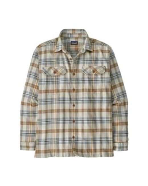 Patagonia Multicolor Long-sleeved Organic Cotton Midweight Fjord Flannel Shirt for men