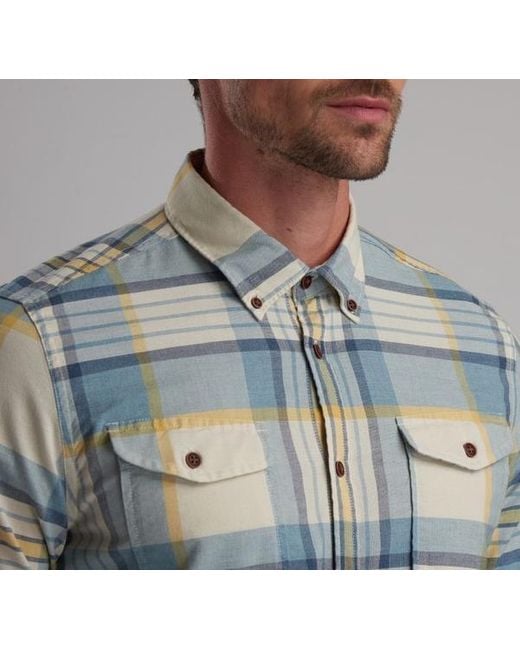 barbour slim fit shirt