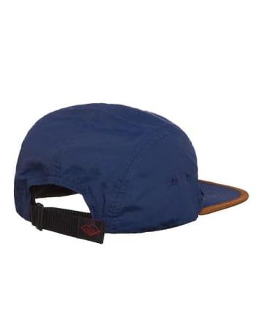 Battenwear Blue Camp Cap for men