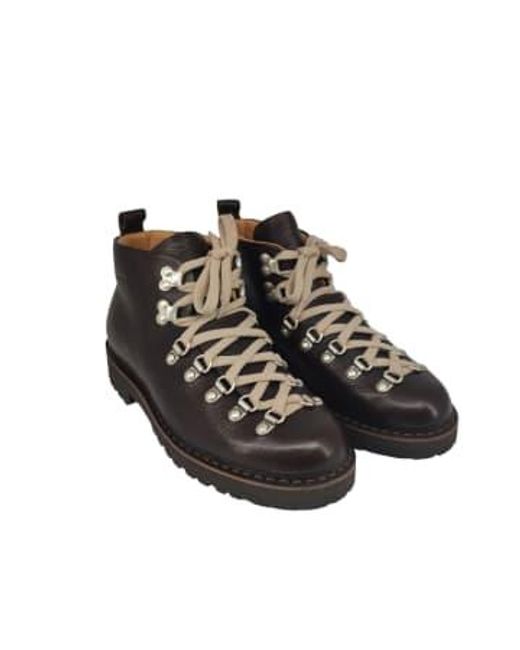 Fracap Brown Shoes M120 Nebraska Moro/ Roccia 361⁄2 for men
