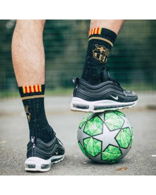 Stance Black Fcb Club Sock One Size for men