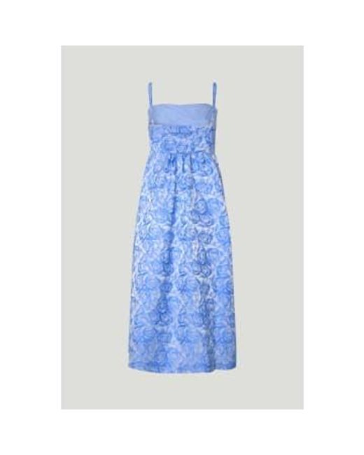 Baum und Pferdgarten Blue Alvina Dress Rose Jacquard / 34