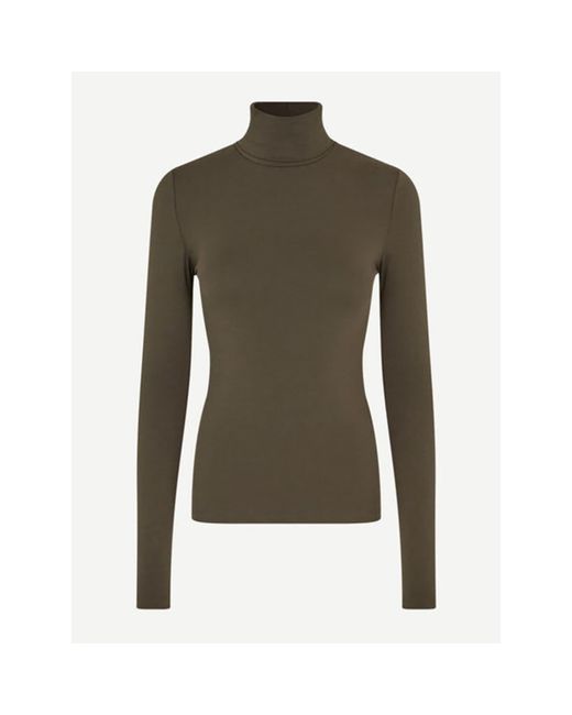 Samsøe & Samsøe Ester Rollneck in Green | Lyst