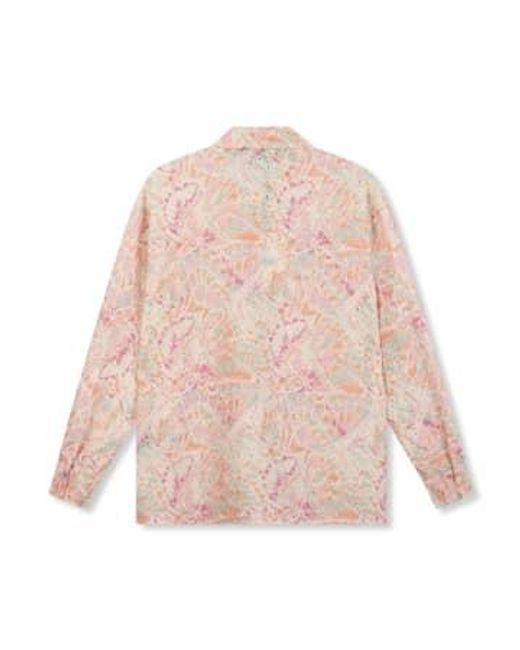 Refined Department Pink | Jazzy Broiderie Blouse Soft Xs