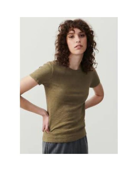 Sonoma T Shirt Bush 1 di American Vintage in Green