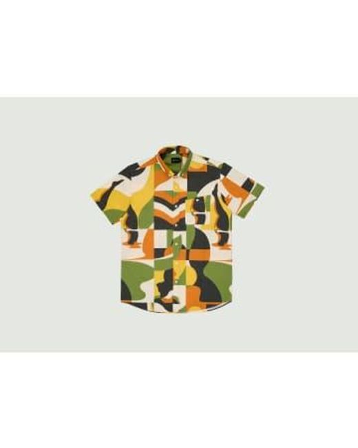 Bask In The Sun Multicolor Paradise Shirt S for men