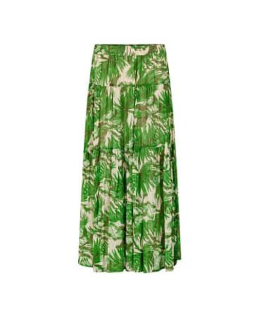 Sunsetll Maxi Skirt di Lolly's Laundry in Green