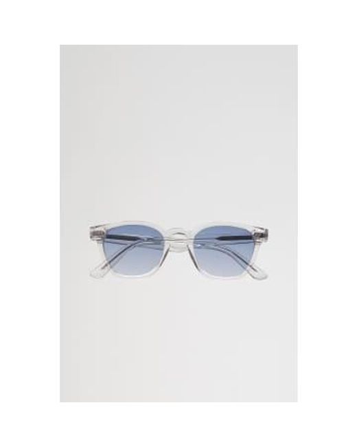 Monokel Blue River Crystal Gradient Lens Sunglasses Os