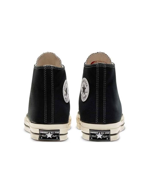 Chuck 70 Classic High Top Garceta Negra Converse de hombre de color Negro |  Lyst
