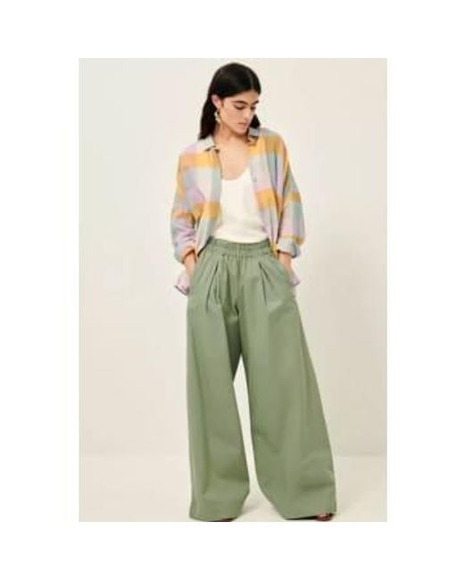 Ridue Infused Trousers di Sessun in Green
