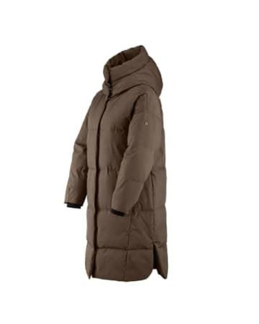 Cashmere Fashion Brown Scandinavian Edition Winter Daunen Quilted Coat Swell Xs / Braun