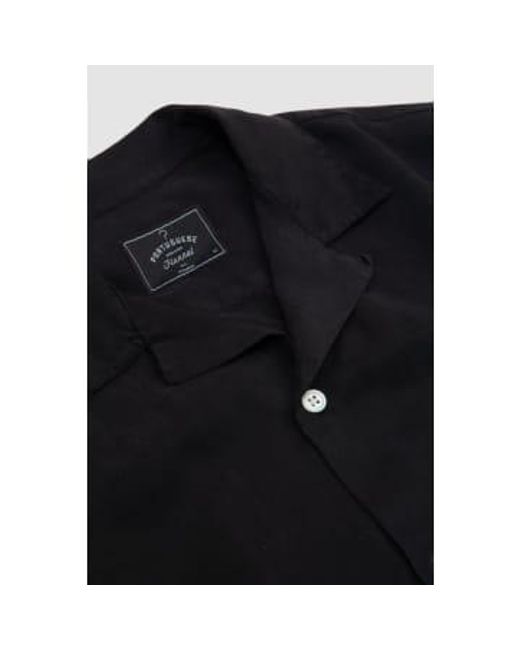 Portuguese Flannel Black Dogtown Shirt S for men