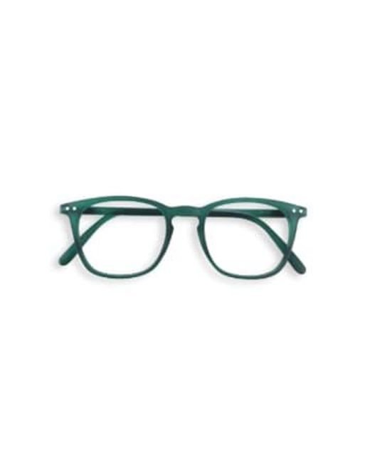 Crystal Frame Style E Reading Glasses di Izipizi in Green da Uomo