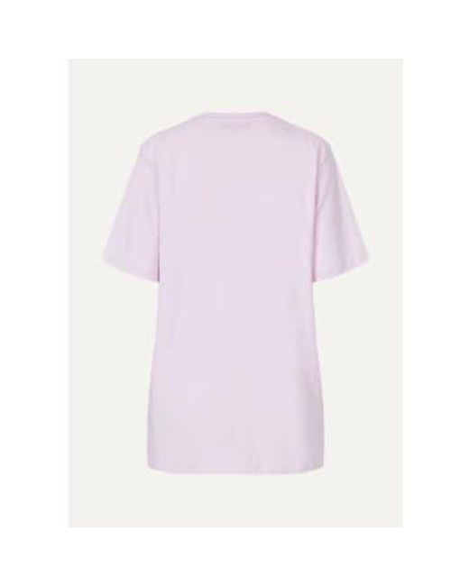 Stine Goya Purple Margila T-shirt Xs