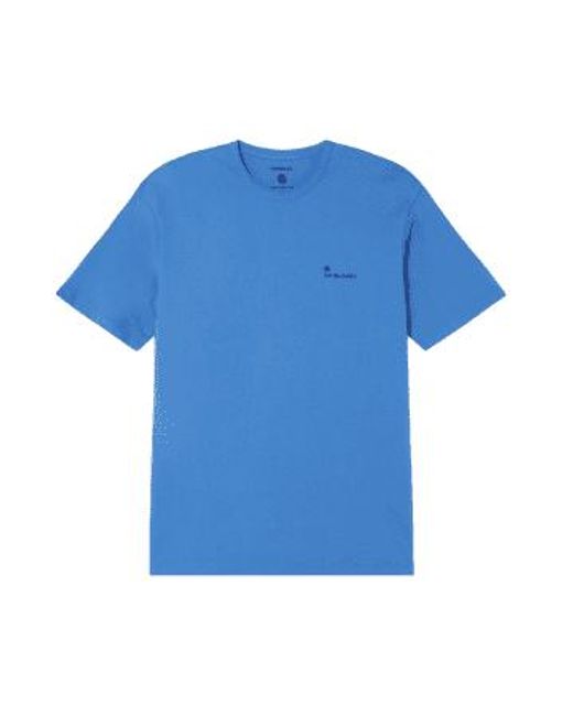 Thinking Mu Blue Heritage Sun Believable T-shirt for men