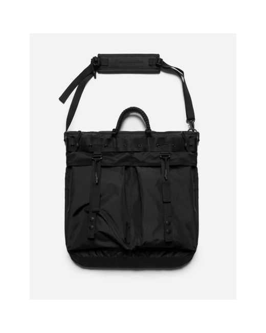 Maharishi Black M.a.l.i.c.e Dry Carry Bag for men