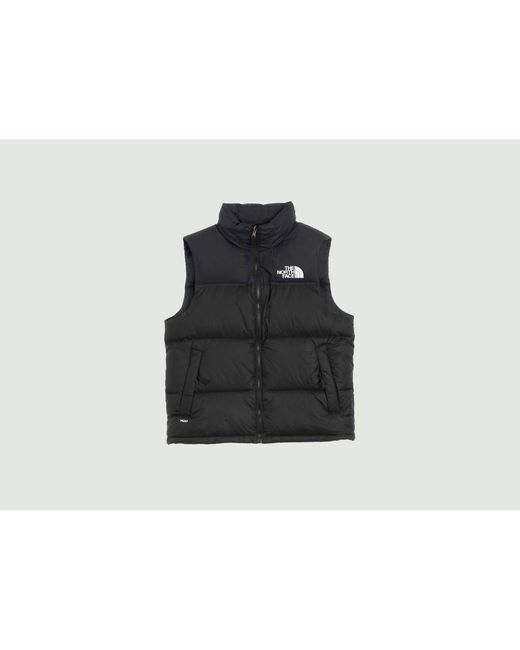 The North Face Black Sleeveless Down Jacket Nuptse for men