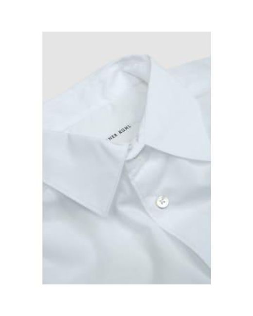 BERNER KUHL White Volume Shirt Mason S for men