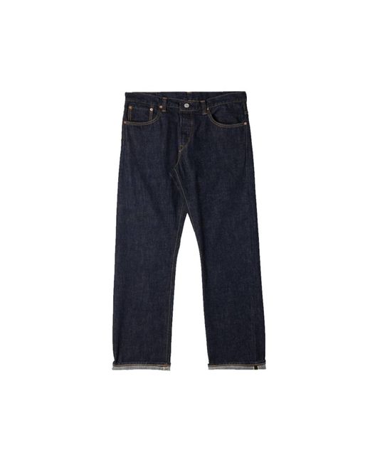 Edwin Denim Loose Straight Jeans Made In Japan Blue Rinsed L32 for Men -  Lyst