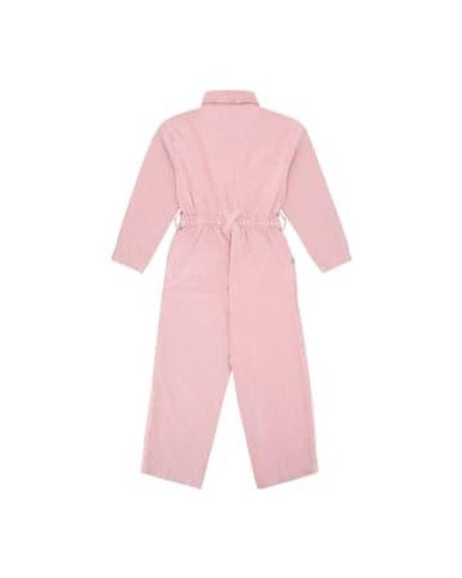 seventy + mochi Pink Dusty ganz in einem amelia -jumpsuit