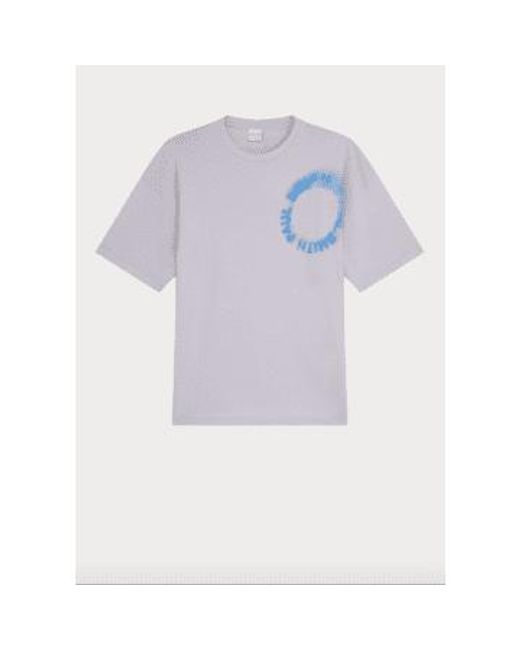 Light Solar Flare Logo T Shirt di Paul Smith in Purple da Uomo