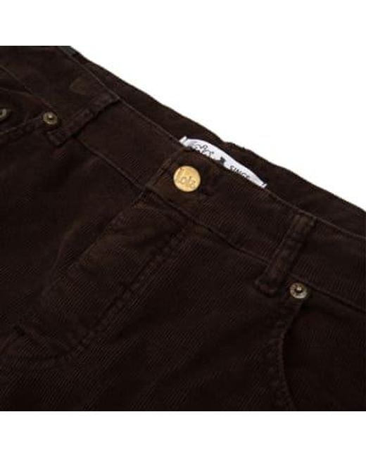 Lois Brown Sierra Needle Cord Trousers Delicioso Chocolate 30/30 for men