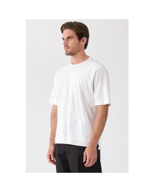 Transit White Stitch Design T-shirt Extra Large for men