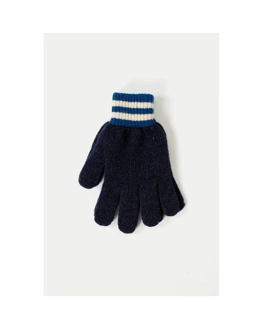 Howlin' By Morrison Blue Power Love Knit Gloves for men