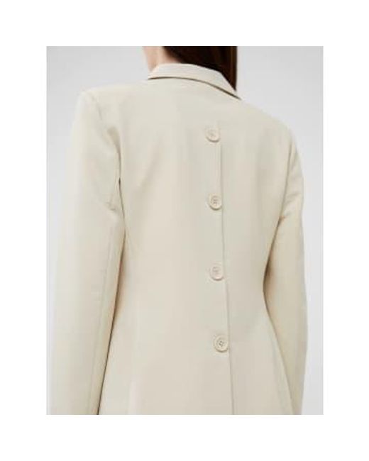 French Connection White Everly Suiting Blazer