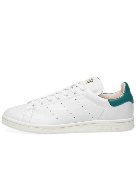 Adidas 44 White And Noble Green Leather Aq0868 Stan Smith Recon Shoes For Men Save 65 Lyst