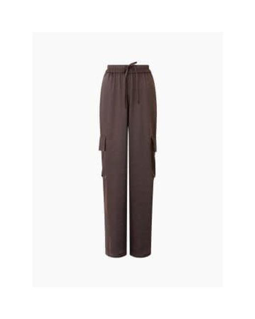 Chloetta Cargo Trouser Or Chocolate Torte di French Connection in Brown