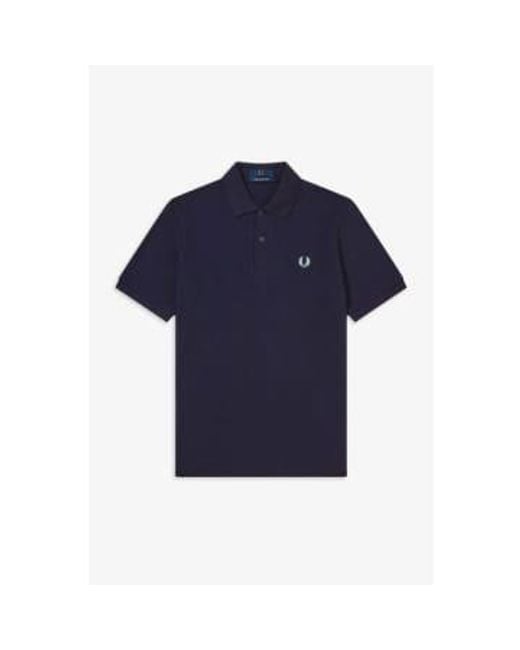 Fred Perry Blue M3 Polo Shirt Navy/ice 38 for men