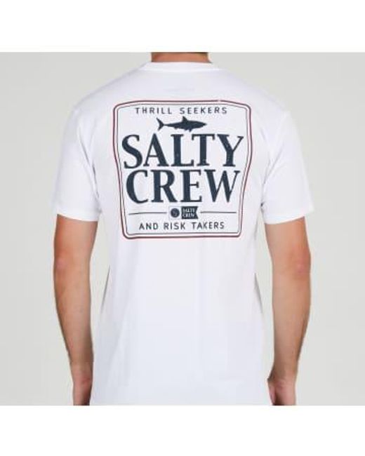 Salty Crew White T Shirt S for men