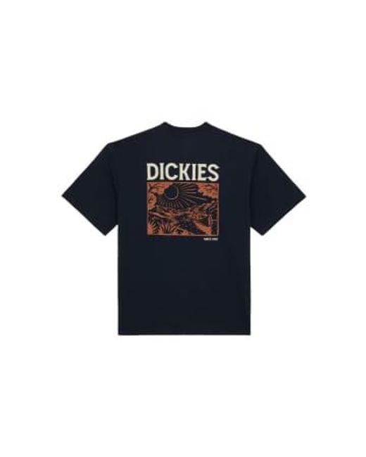 Dickies Blue T-shirt Patrick Springs Uomo Dark Navy M for men