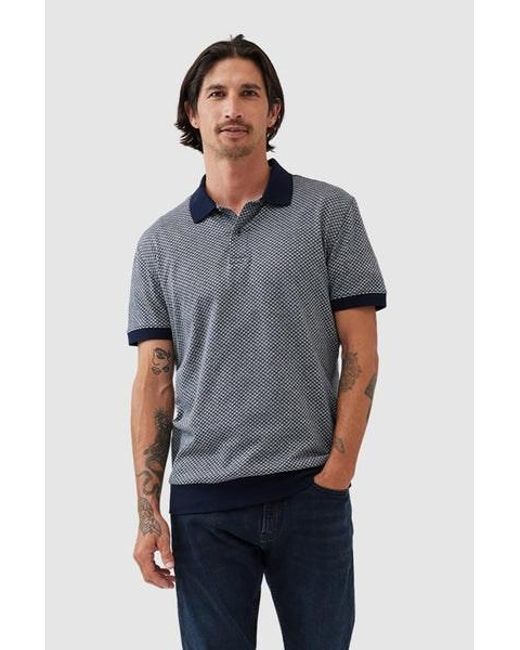 Rodd & Gunn Gray Leeson Sports Fit Polo Shirt for men