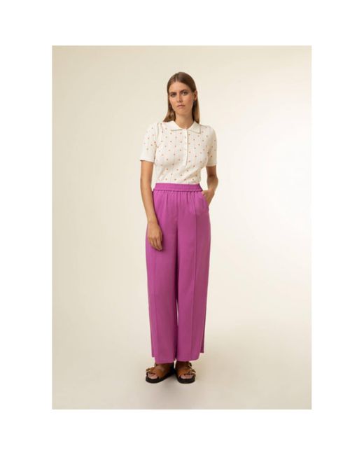 FRNCH | Pants Palmina in Pink | Lyst